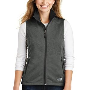 The North Face Women's Ridgewall Soft Shell Vest - Size Medium, Grey, Caduceus